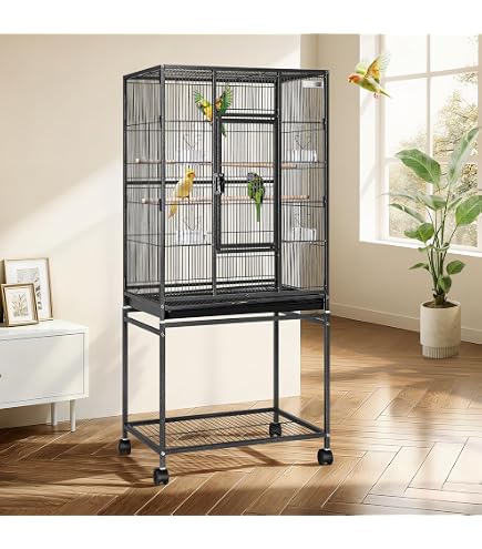 Amazon.com : Lani Kai Lodge Playtop Large Bird Cage with Stand